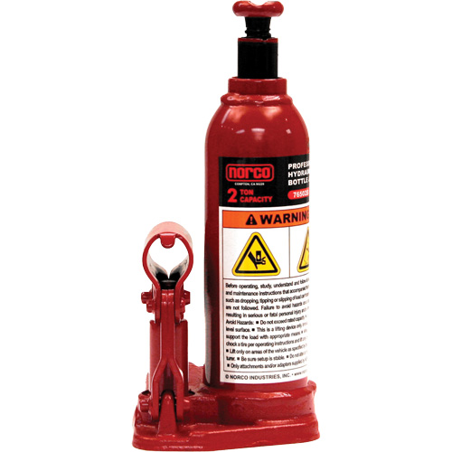 Cric &agrave; bouteille hydraulique professionnel, 2 tonne(s), 14-1/2" Hauteur &eacute;lev&eacute;e Air Extreme Inc.