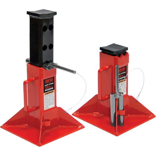 Chandelles, Tige verrouillable, Capacit&eacute; de 25 tonnes, 12" - 20" h Air Extreme Inc.