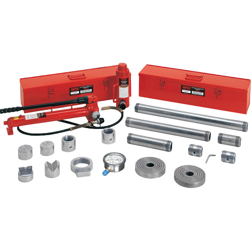 Trousse de r&eacute;paration pour collision et entretien, capacit&eacute; 20 tonnes, avec adaptateurs forg&eacute;s Air Extreme Inc.
