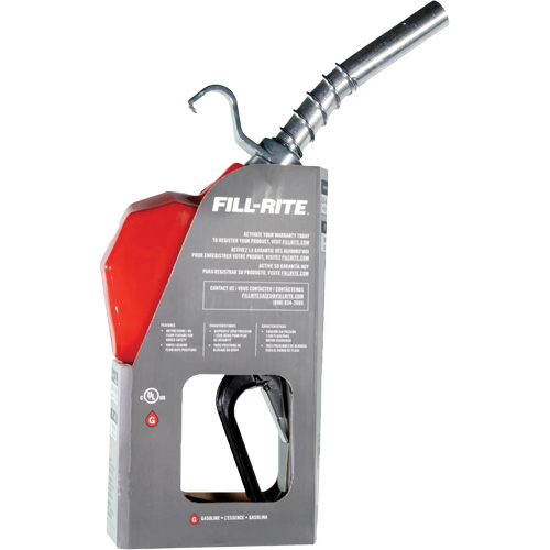 Pistolet de distribution automatique rouge pour essence Air Extreme Inc.