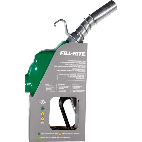 Pistolet de distribution automatique vert pour diesel Air Extreme Inc.