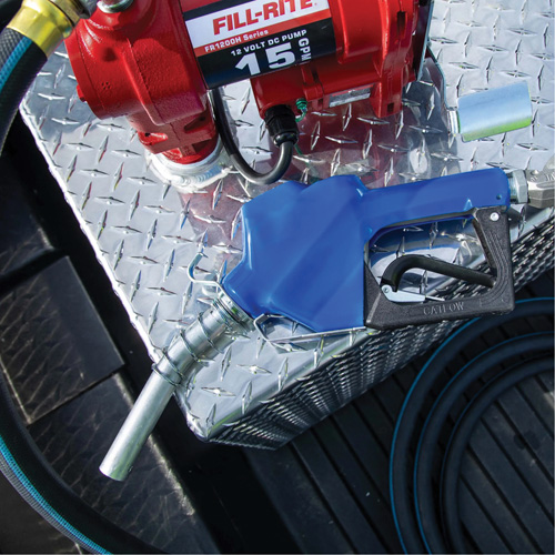 Blue Cold Weather Automatic Diesel Spout Nozzle Air Extreme Inc.