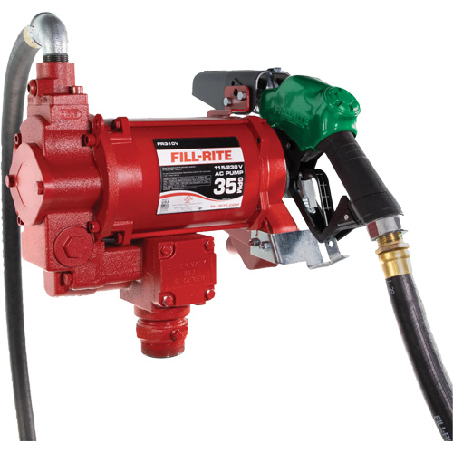 115/230V AC Fuel Transfer Pump with Nozzle Air Extreme Inc.