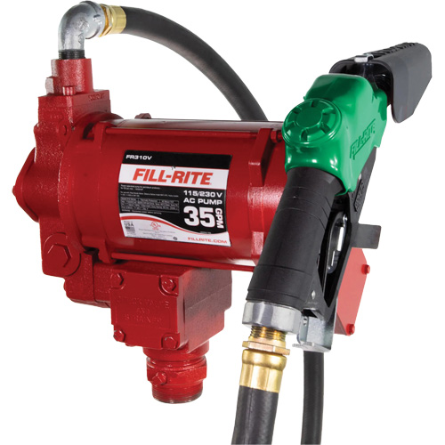 115/230V AC Fuel Transfer Pump with Nozzle Air Extreme Inc.