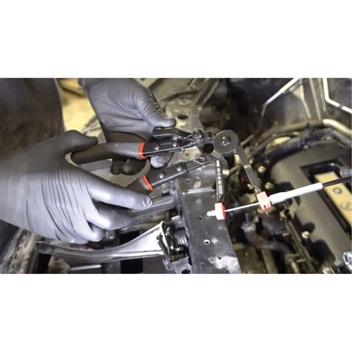 Pince pour raccords &agrave; bouton avec c&acirc;ble de 23 po Air Extreme Inc.
