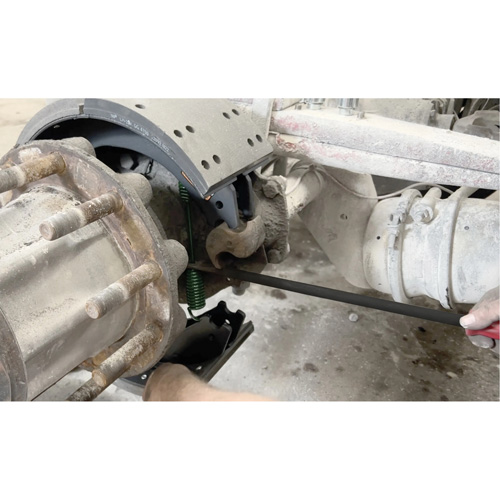 Fourche pour ressort de frein trait&eacute;e thermiquement avec tige extra-longue Air Extreme Inc.