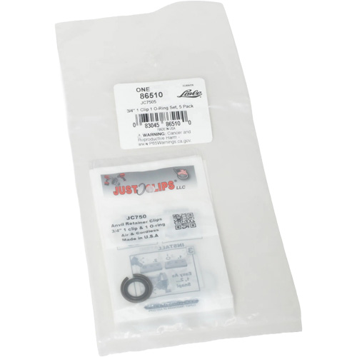 Jeu de clips et joints toriques de 3/4 po - en vrac Air Extreme Inc.