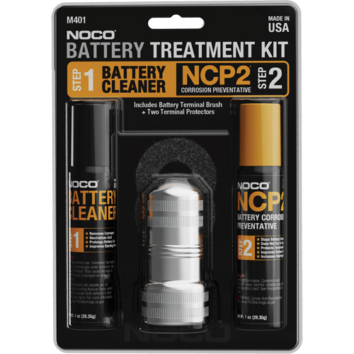 Ensemble anticorrosion et nettoyant pour batterie Air Extreme Inc.