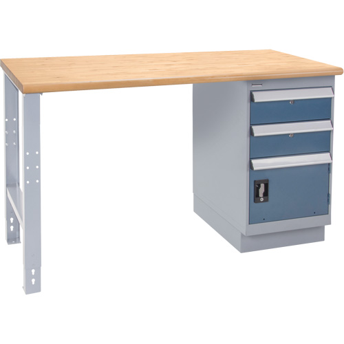 Industrial-Duty Workbench, Door w/ Drawer Combination, 1000 lbs Cap., 72" W x 36" D, 34" H Air Extreme Inc.