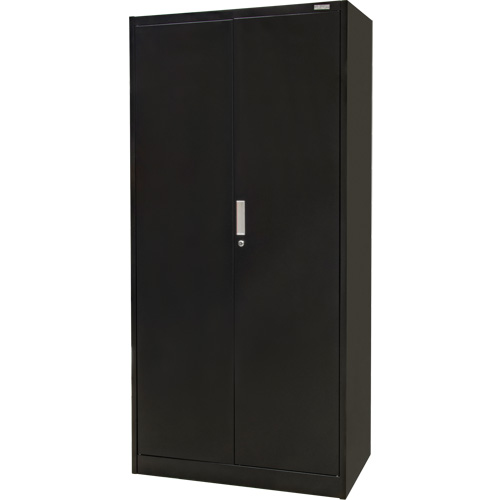 Hi-Boy Storage Cabinet, Steel, 4 Shelves, 72" H x 36" W x 18" D, Black Air Extreme Inc.