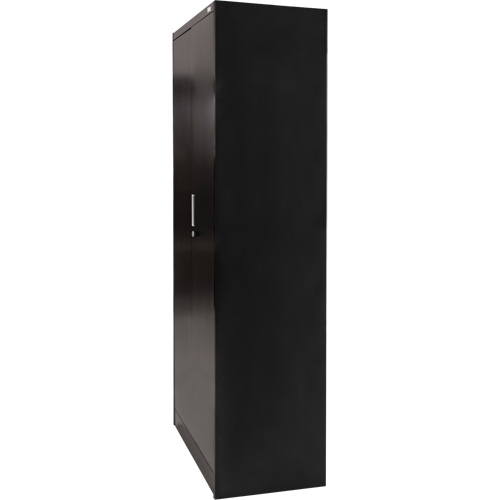 Hi-Boy Storage Cabinet, Steel, 4 Shelves, 72" H x 36" W x 18" D, Black Air Extreme Inc.