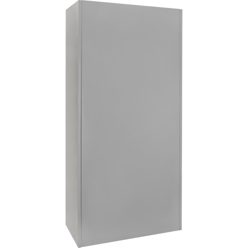Wardrobe Storage Cabinet, Steel, 36" W x 18" D x 72" H, Grey Air Extreme Inc.