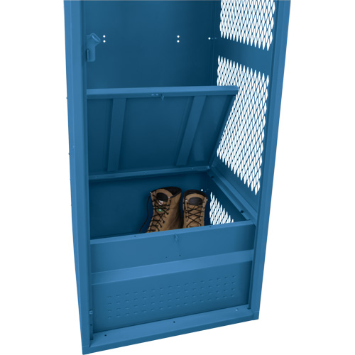 Casier pour &eacute;quipement, Acier, 24" la x 18" p x 72" h, Bleu fonc&eacute; Air Extreme Inc.