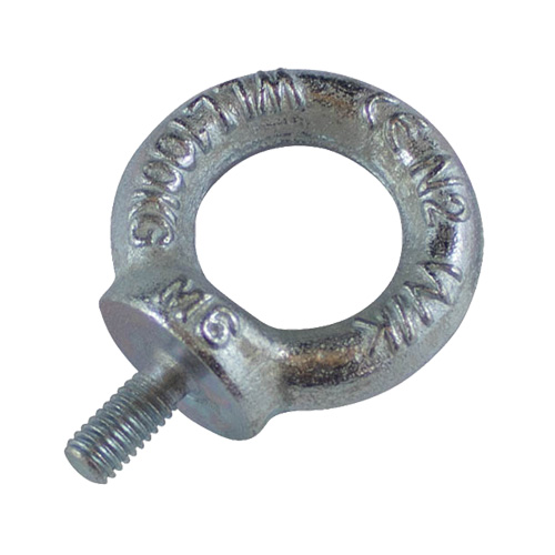 Drop Forged Eye Bolts, 1/8" Dia., 1/2" L, Uncoated Natural Finish, 154 lbs (70 kg) Capacity Air Extreme Inc.