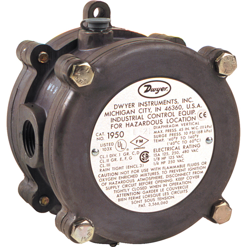 Explosion Proof Pressure Switch Air Extreme Inc.
