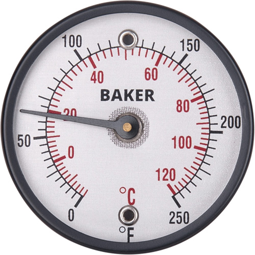 Surface Thermometers, Contact, Analogue, 0-250°F (-20-120°C) Air Extreme Inc.