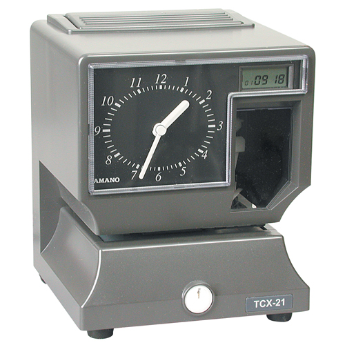 Horloge de pointage, Num&eacute;rique Air Extreme Inc.