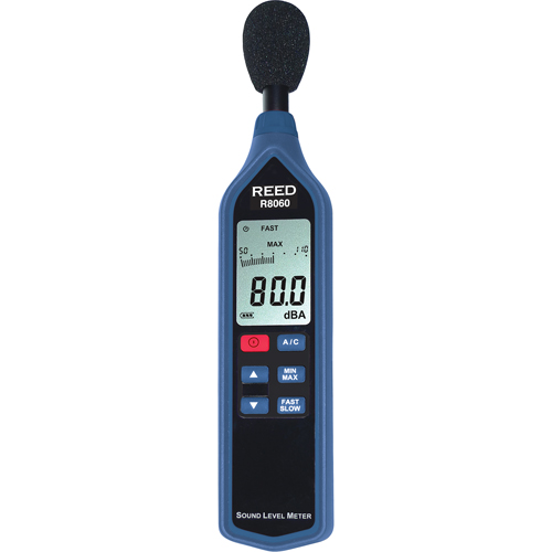 Sound Level Meter with ISO Certificate, 30 - 90 dB/50 - 110 dB/70 - 130 dB Measuring Range Air Extreme Inc.