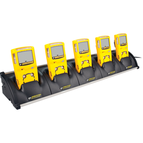 D&eacute;tecteurs multi-gaz GasAlertMicroClip XT BW - Chargeur &agrave; cinq espaces Air Extreme Inc.
