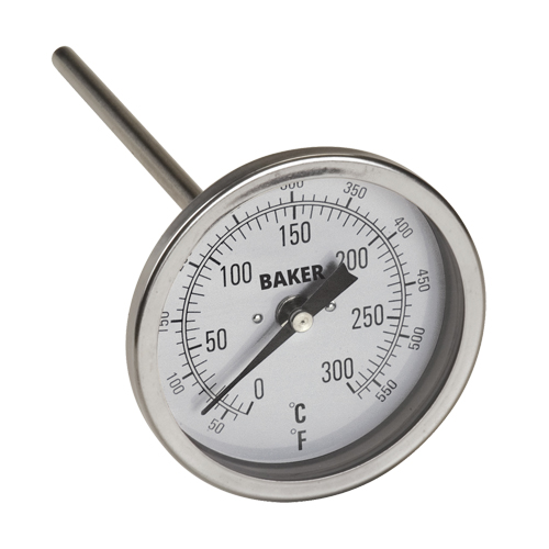 Bi-Metal Thermometers, Contact, Analogue, 50-550°F (0-260°C) Air Extreme Inc.