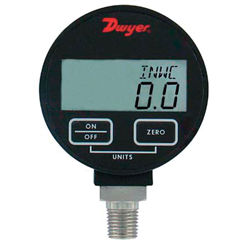 Pressure Gauge, 2-31/50" , 100 psi, Bottom Mount, Digital Air Extreme Inc.