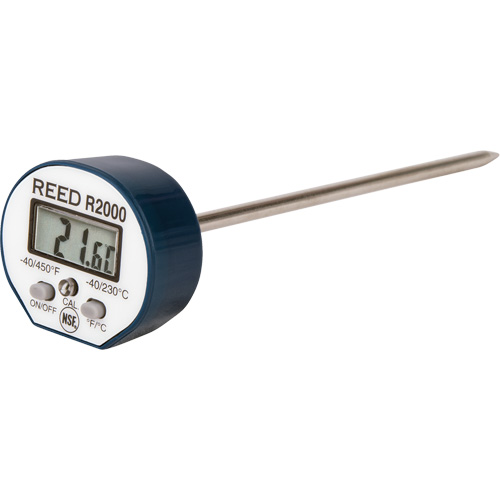 Thermometer, Contact, Digital, -40-450°F (-40-230°C) Air Extreme Inc.