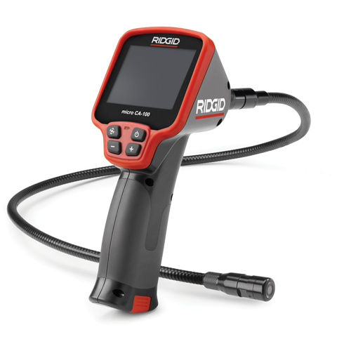 Micro CA-150 Inspection Camera, 3.5" L x 3.5" W Display, 320 x 240 pixels, 17 mm (2/3") Camera Head Air Extreme Inc.