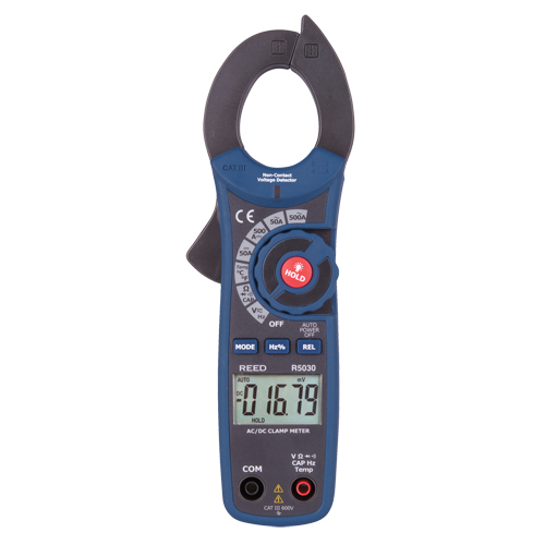Pince amp&egrave;rem&eacute;trique TRMS a.c./c.c. avec certificat de calibration, Tension c.a./c.c., Courant c.a./c.c. Air Extreme Inc.