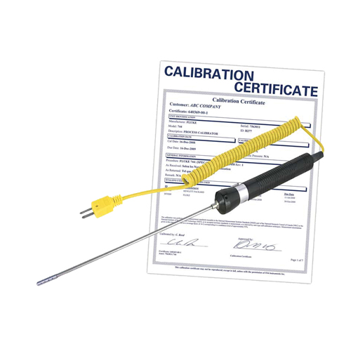 Sonde thermocouple pour l'air/gaz avec certificat de calibration, 900 °C (1652°F) Temp. max. Air Extreme Inc.