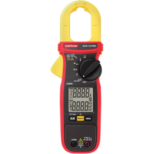 ACD-14-PRO Clamp-On TRMS Multimeter with Dual Display, AC/DC Voltage, AC Current Air Extreme Inc.