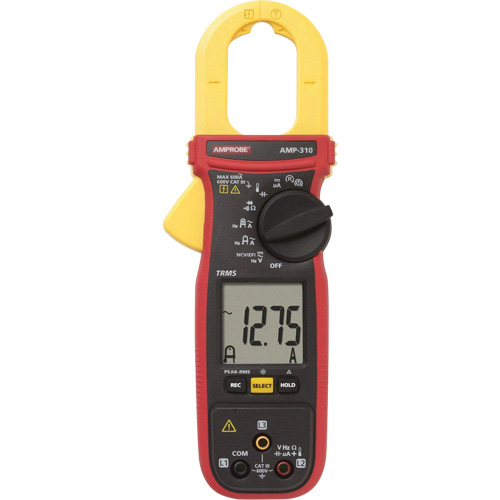 AMP-310 Motor Maintenance TRMS Clamp Meter, AC/DC Voltage, AC Current Air Extreme Inc.