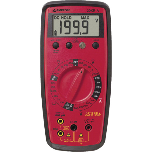 30XR-A Digital Multimeter, AC/DC Voltage, AC/DC Current Air Extreme Inc.