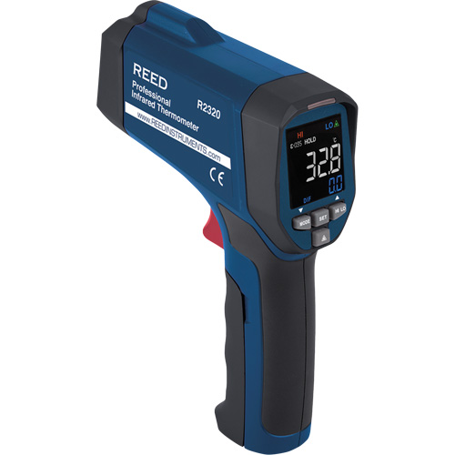 Thermom&egrave;tre &agrave; infrarouge professionnel, -26 - 1472° F ( -32 - 800° C ), 30:1, &eacute;missivit&eacute; Ajustable Air Extreme Inc.
