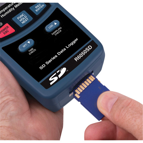 Data Logging Thermo-Hygrometer, 5% - 95% RH, 32° - 122° F ( 0° - 50°C ) Air Extreme Inc.