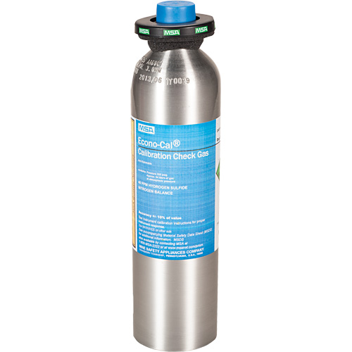 Bouteille de gaz pour test d'&eacute;talonnage, 1 M&eacute;lange de gaz, CL2, 34 litres Air Extreme Inc.