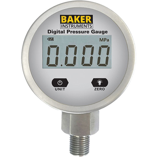 B5000 Series Pressure Gauge, 2-1/2" , 0 - 500 psi, Bottom Mount, Digital Air Extreme Inc.