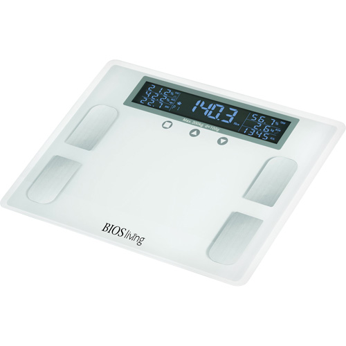 P&egrave;se-personne imp&eacute;dancem&egrave;tre num&eacute;rique haut de gamme, Capacit&eacute; 441 lb, Graduations 100 g Air Extreme Inc.