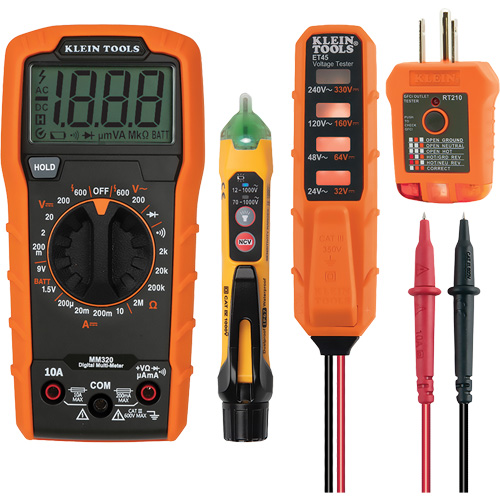 Trousse dessai &eacute;lectrique avec multim&egrave;tre num&eacute;rique Air Extreme Inc.