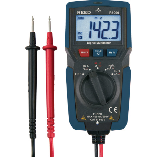 Multim&egrave;tre compact avec mesure de tension sans contact, Tension c.a./c.c., Courant c.a./c.c. Air Extreme Inc.