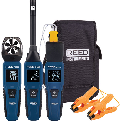 Trousse de CVCA avec enregistreur de donn&eacute;es Bluetooth de s&eacute;rie intelligente R16X0, Contact, Num&eacute;rique Air Extreme Inc.