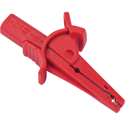 Pince crocodile rouge pour le v&eacute;rificateur disolement haute tension R5002 Air Extreme Inc.