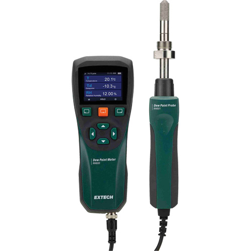 Appareil de mesure du point de ros&eacute;e, Gamme d'humidit&eacute; 0 - 100%, Gamme de temp&eacute;rature 14°- 140° F ( -10° - 60° C ) Air Extreme Inc.