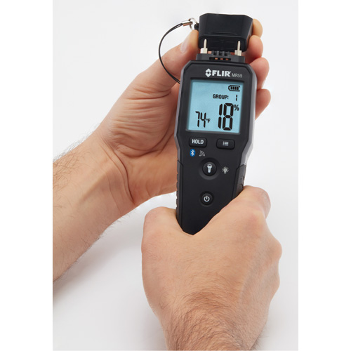 Pin Moisture Meter with Bluetooth&reg;, 1 - 99% Moisture Range Air Extreme Inc.