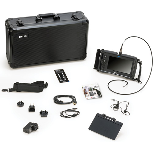 Ensemble de vid&eacute;oscope avec longue sonde de cam&eacute;ra HD 5,5 mm × 1 m, 7" Affichage, 1024 x 600 pixels Air Extreme Inc.