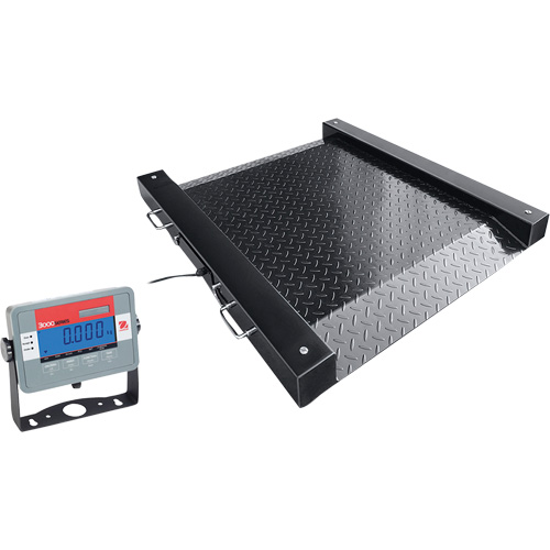 DEFENDER Drum Scale, 2500 lbs. Capacity, 30" W x 30" L Air Extreme Inc.