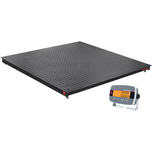 DEFENDER 3000 Floor Scale, 2500 lbs. Capacity, 36" W x 36" L Air Extreme Inc.