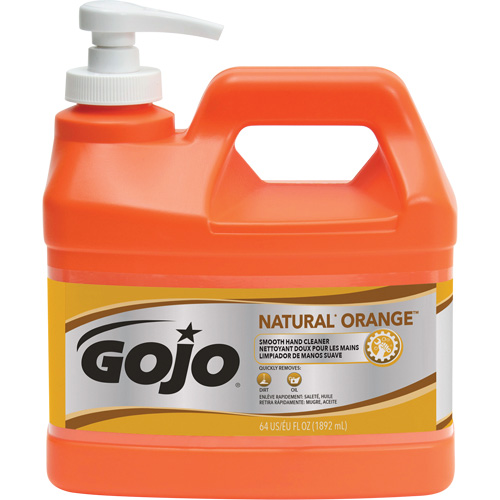 Nettoyant &agrave; mains Natural Orange, Cr&egrave;me, 1,89 L, Bouteille &agrave; pompe, Agrumes/Orange Air Extreme Inc.