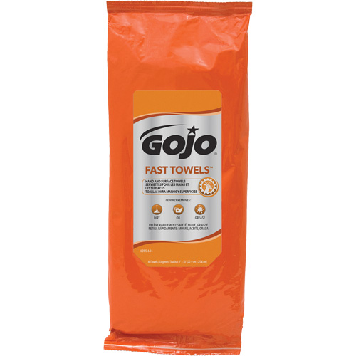 Serviettes nettoyantes Fast Wipes, 60 lingettes, 10" x 9" Air Extreme Inc.