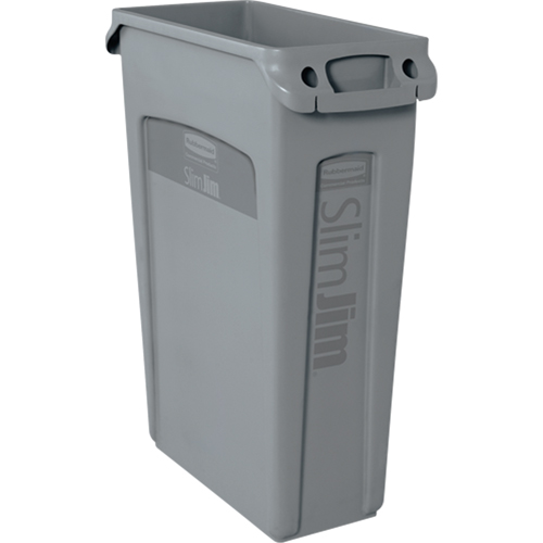 Slim Jim&reg; Container with Venting Channels, Plastic, 23 US gal. Air Extreme Inc.