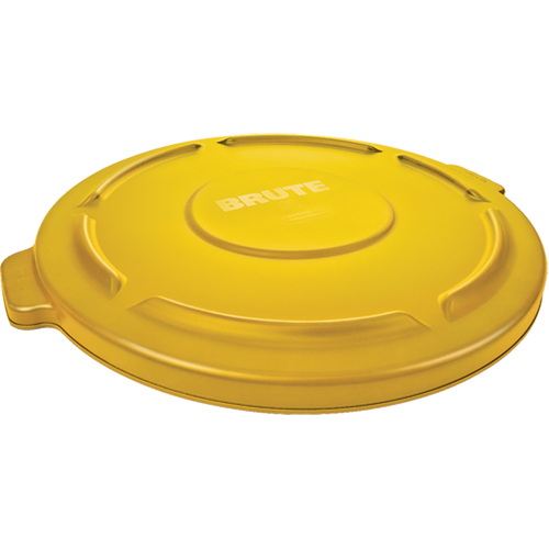Round Brute&reg; Tops, Flat Lid, Plastic/Polyethylene, Fits Container Size: 22" Dia. Air Extreme Inc.